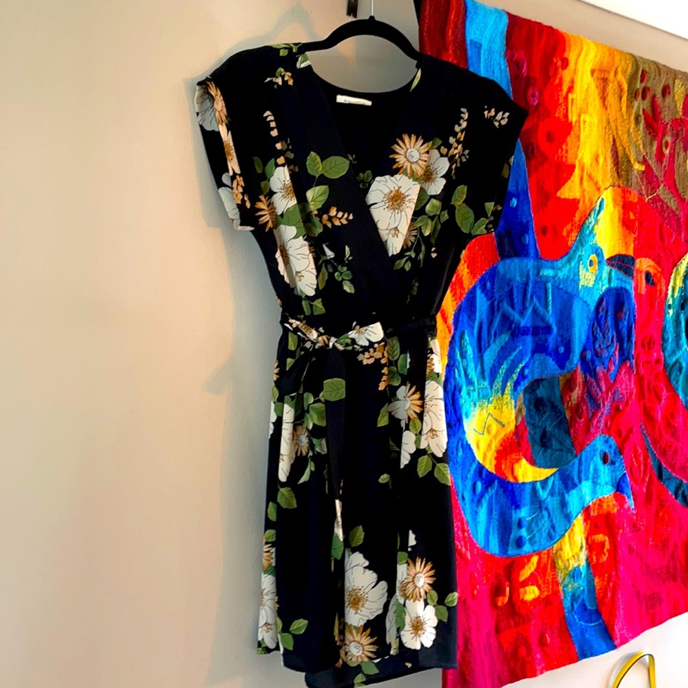 Spring floral dress